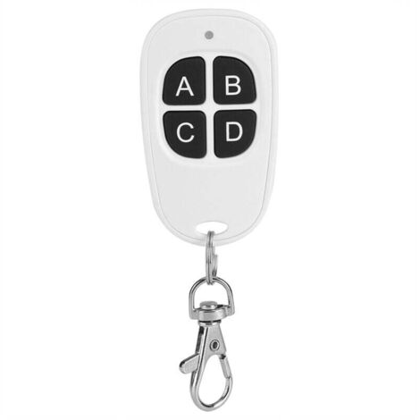 433 MHz EV1527 1 4-channel RF wireless remote control for easy control, 4 buttons