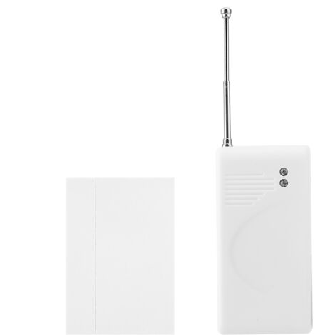 433-MHz-Funk-Vibrationsmelder für Hausalarmanlagen, Fenster- und Türsicherung, Einbruchschutz.