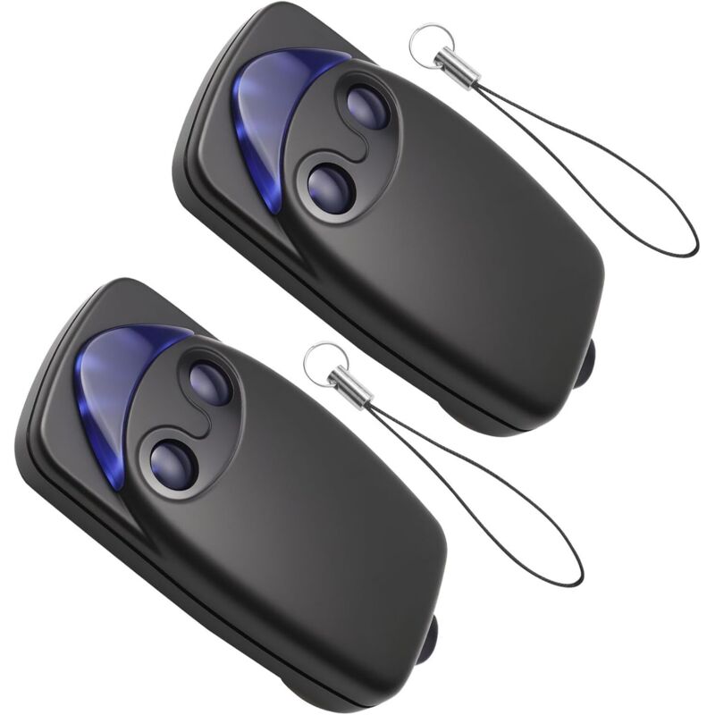 433,92 MHz Telecommande Portail pour NICE FlO2r-s, 2 Pièces Bip