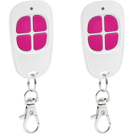 COOCHEER 433,92 € Torfernbedienung für AAM0121/AAM0135/AAM0133/AAM0085/AAM0094, 4-Kanal-Fernbedienung, kompatibel mit SCS Sentinel, Tor- und Garagentorfernbedienung, 2er-Pack