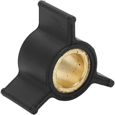 433935 Wasserpumpenlaufrad für Johnson Evinrude 2-Takt-Außenbordmotoren (2 PS, 3 PS, 4 PS), flexibles 3-Blatt-Neopren-Gummi