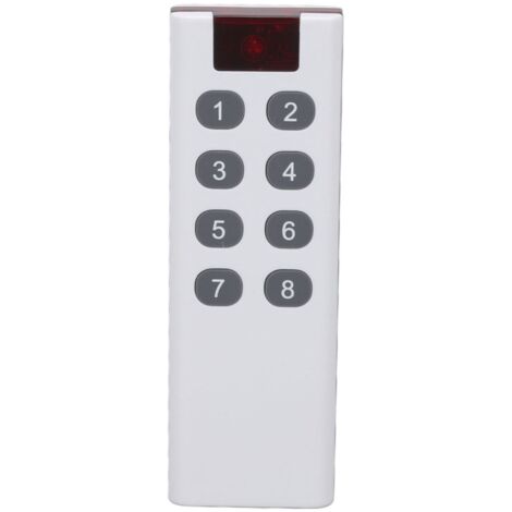 433MHZ Universal Wireless Learning Code Digital Remote Controller Transmitter High Power 1000m Remote Control 8 Keys