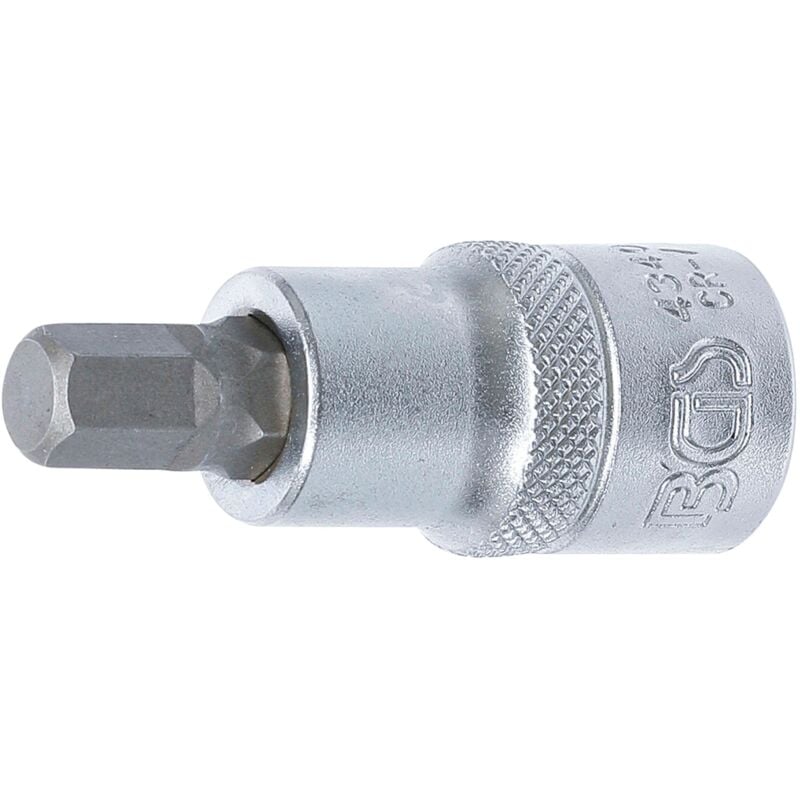4340 bgs bits utilisation 12,5 (1/2), intérieur 6 pans, 53 mm de long, 9 mm