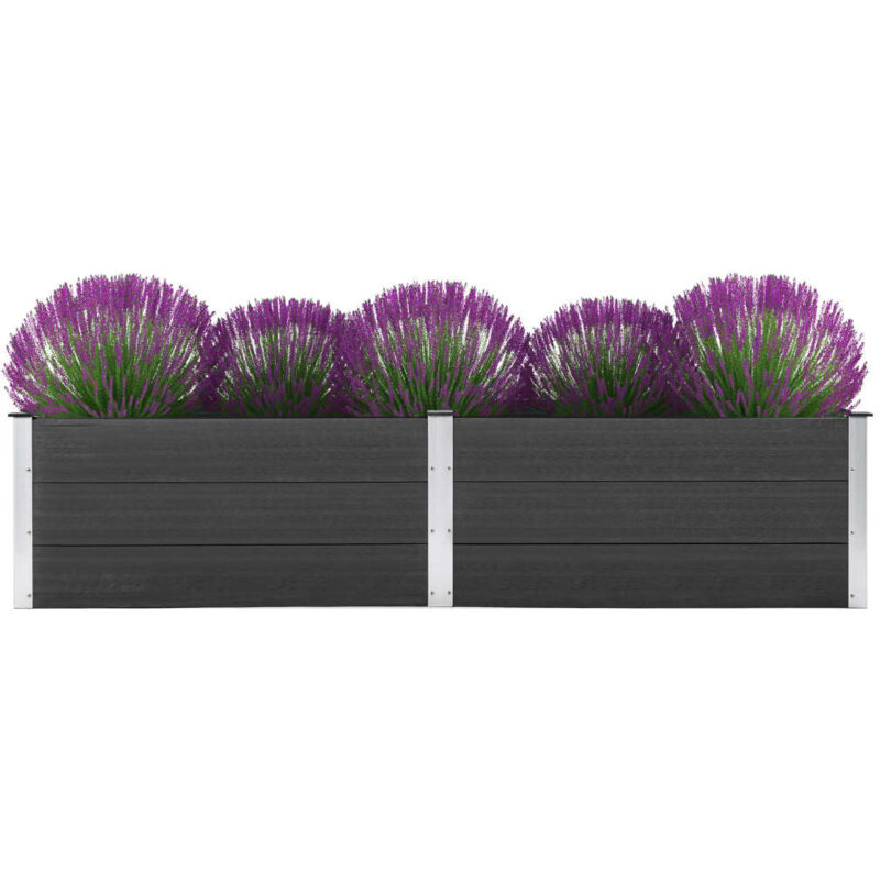 Vidaxl - Garden Raised Bed 250x100x54 cm wpc Grey