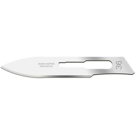 436ST SM Lame de scalpel 55 mm Carbone carbone 100 pc(s) Y763402