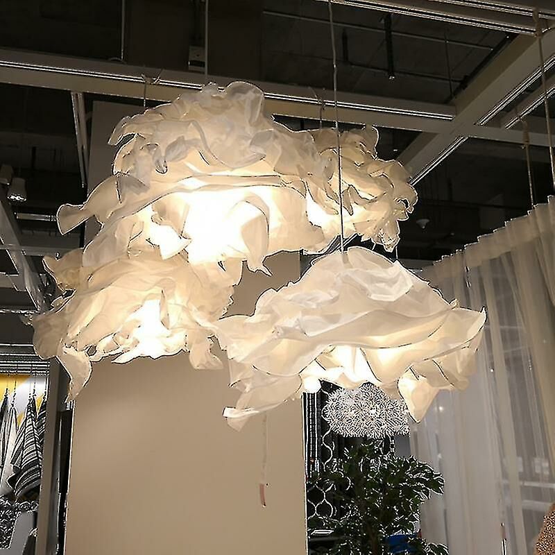 43cm Pendant Shade Personality Creative Bedroom Dining Room Paper Nordic Decorative Cloud Chandeliernot Included Bulb And Wire