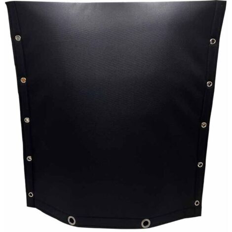 43x52 cm,noir,Tuyau D'Isolation En Plein Air Insulation Wrap Chaussettes Pour L'Hiver Snowbib Robinet Anti-Refoulement Couverture Robinet Isolation Pour L'Extérieur À L'Extérieur Du Robinet