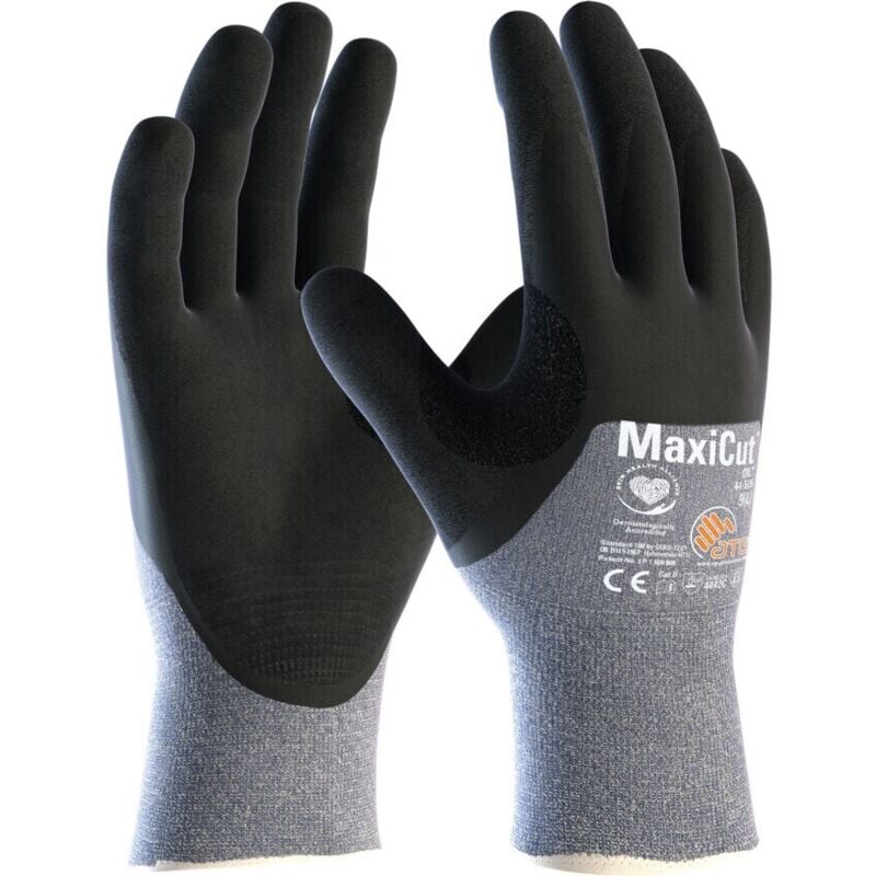 Atg 44-505 MaxiCut Oil Grip 3/4 Coated Cut Glove Size 10
