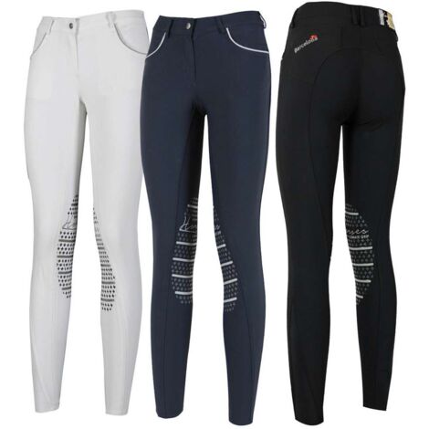 44 IT, Blu: Pantaloni da donna tessuto Kook-K modello Alexia Barcelona
