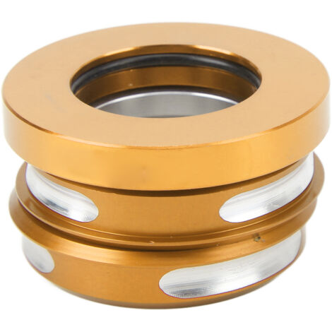 44-mm-Steuersatzschalen-Set aus Aluminiumlegierung für Falträder mit integrierten Lagern, Goldfarbenes Fahrradzubehör