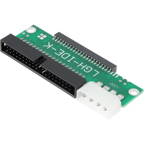 44-Pin Male to 40-Pin Female IDE Hard Drive Adapter for 3.5" to 2.5" Hard Drives