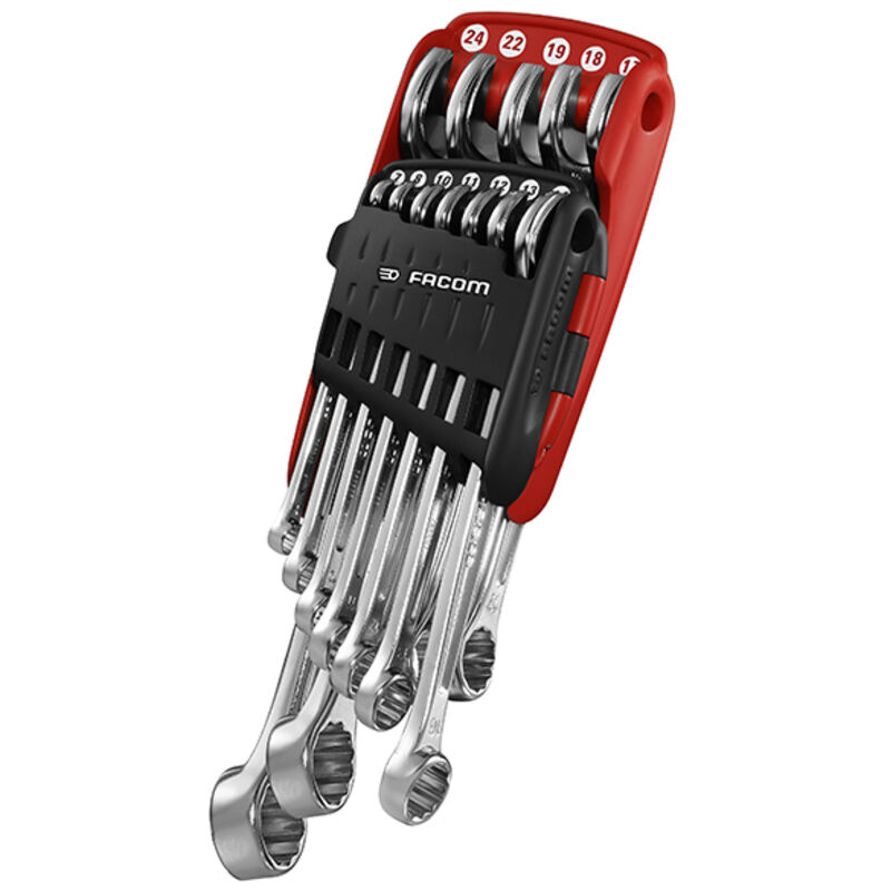 Facom - 440.JP12APB Combination Spanner Set, 12 Piece FCM440JP12A