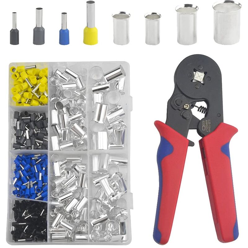 440 PCS Wire Ferrule Kit Ferrule Wire End Terminal Crimp Terminal Electrical Cable Pin