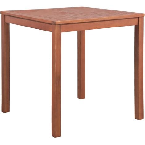 Garden Table 80x80x74 cm Solid Acacia Wood