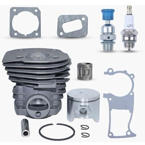 44MM Cylindre Piston Joint Vanne de compression Kit Pour 350 346 351 353 Tronçonneuse Moteur Pièces de moteur