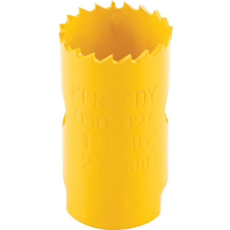 27mm Diameter (1.1/16') Bi-Metal Holesaw - Kennedy