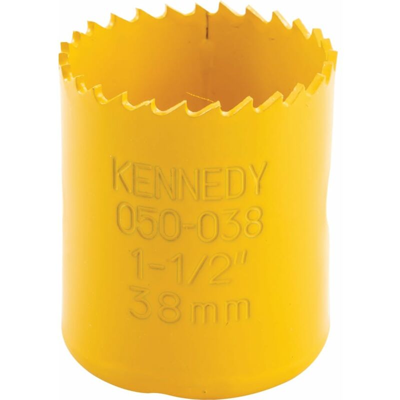 38mm Diameter (1.1/2') Bi-Metal Holesaw - Kennedy