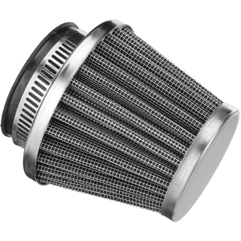 Image of 44MM Universal Motorrad Luftfilter Elemente Mushroom Pod Reiniger Doppel Schaum Vergaser Intake