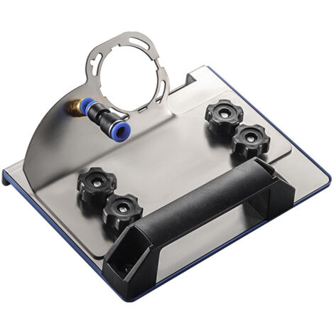 45° Angle Grinder Holder with Non-Slip Mat, Adjustable for Type 100 Grinders, Tile Chamfering Tool, Ceramic and Stone, Angle Grinder Accessories Gants pour conduites d'eau