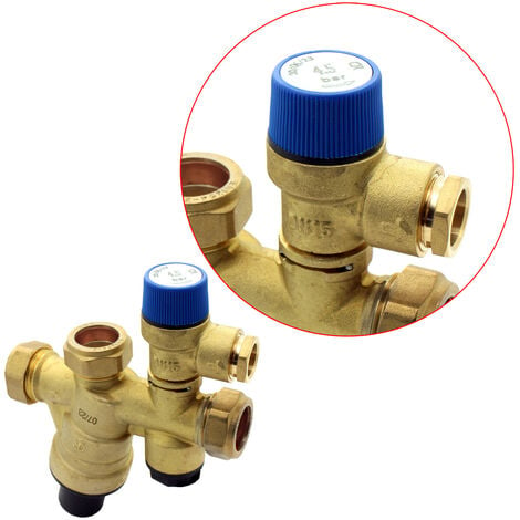 UNVENTED COMPONENTS EUROPE 4.5 bar Pressure Relief Valve (Only) For CWIC200055 valve