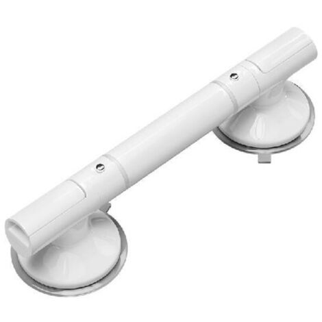 45 cm lange Haltegriffe für Senioren, Duschstange zum Anbringen ohne Bohren, maximale Belastung 111 kg, Haltegriff mit Leuchtringen, stabiler Haltegriff für Badewanne und Badezimmer.