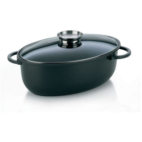 45 cm schwarze auflaufform aus aluminiumguss - Kela Line - 15153