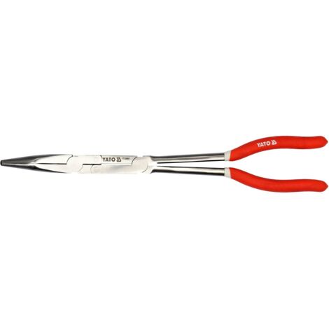 45-GRAD GEBOGENE LANGSPITZZANGE 2 GELENKE 330MM - YT-20401