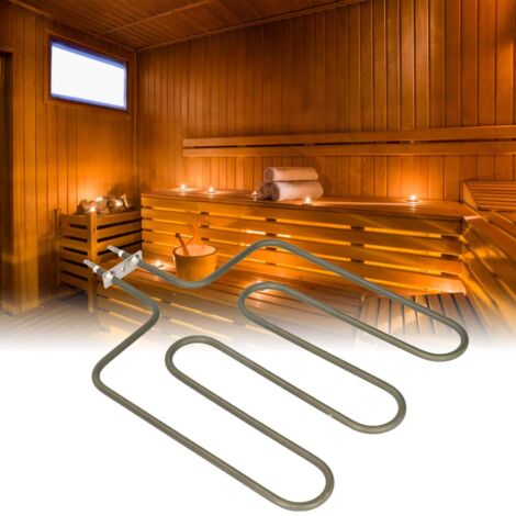 4,5 kW Edelstahl-Sauna-Heizrohr, elektrischer Rohrheizkörper für Poolheizung, 230 V, Saunaofenzubehör
