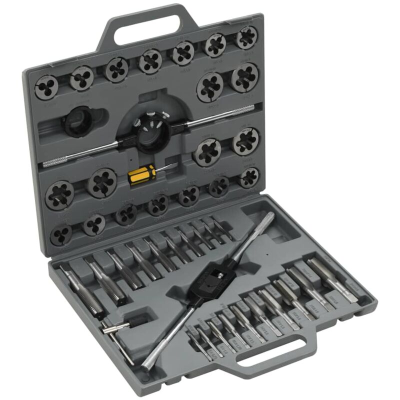 45 pcs Tap and Die Set vidaXL