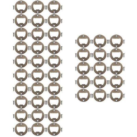 45 pièces Ouvre-bouteilles à monter soi-même, inserts métalliques pour ouvre-bouteilles de bière