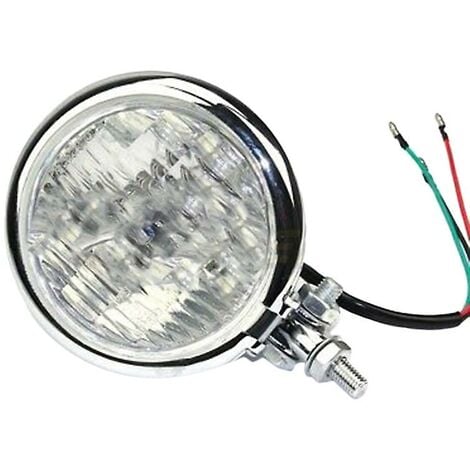 WOOSIEN 4,5-Zoll-Motorradscheinwerfer LED-Retrofit-Scheinwerfer für Sportster Cafe Chopper Bobber