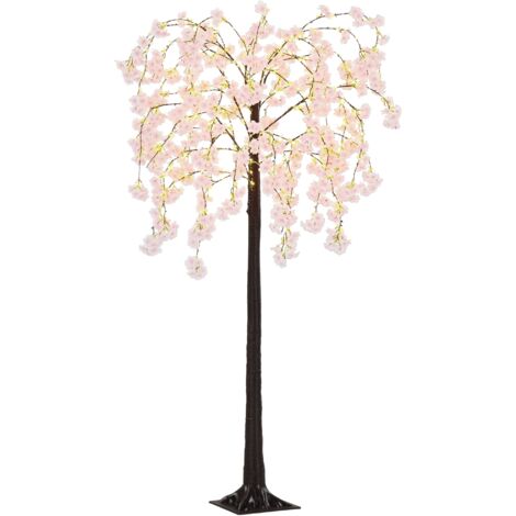 450 LED Light Decorative Artificial Blossom Tree - Pink