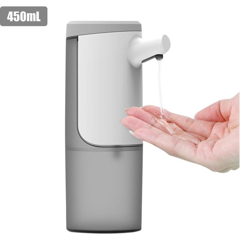 

450 ml automatica Dispensador de jabon, de infrarrojos a mano libre, Liquido Locion Gel