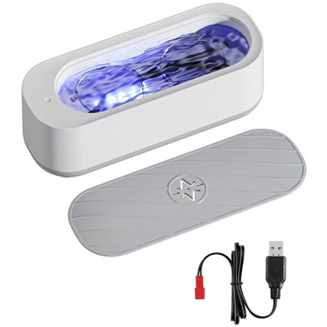 45000Hz Nettoyeur Ultrasons,Appareil de Nettoyage à Ultrasons Professionnel, Portable Ultrasonic Cleaner Automatique