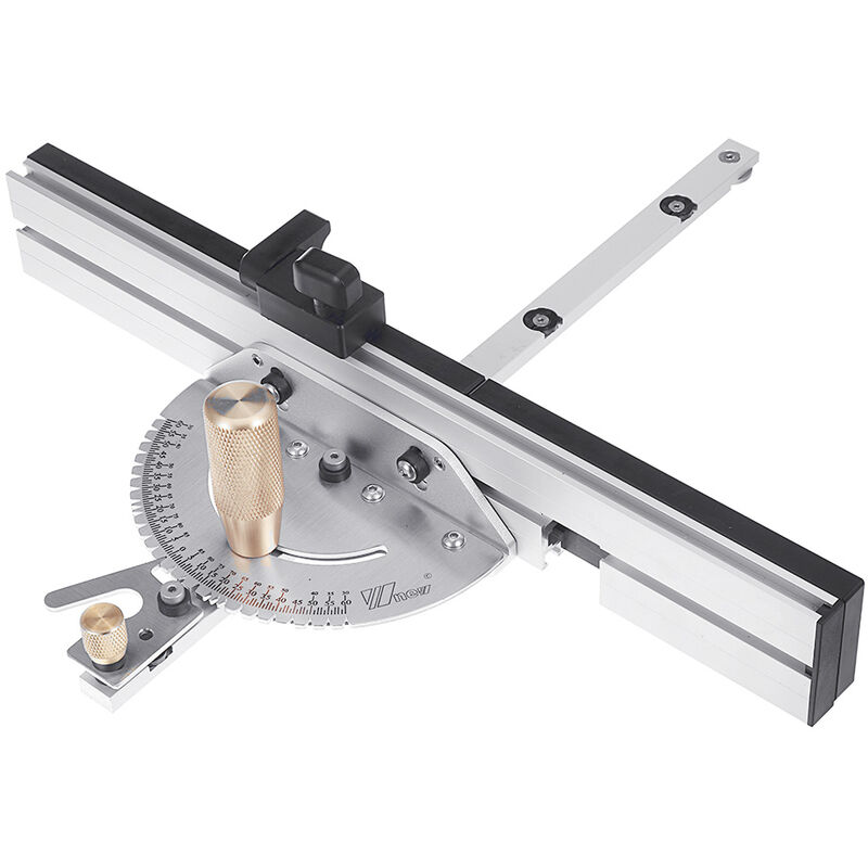 Règle d'assemblage de scie de routeur de Table d'arrêt d'angle de jauge d'onglet de 450mm lbtn