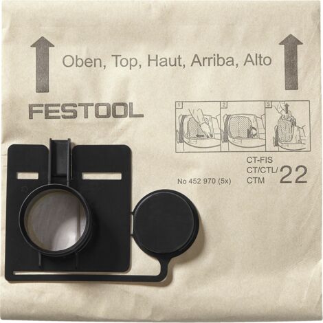 452970 Festool Bolsa filtrante FIS-CT 22/5