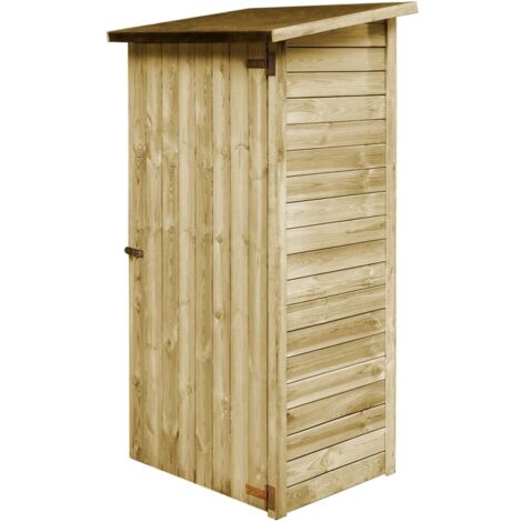 Garden Tool Shed Impregnated Pinewood 88x76x175 cm