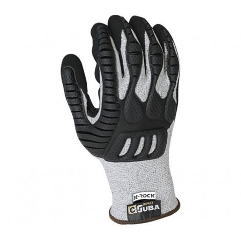 4560IM/9 GUANTE ANTI IMPACTO FIBRA K-ROCK RECUBIERTO NITRILO FOAM. - JUBA