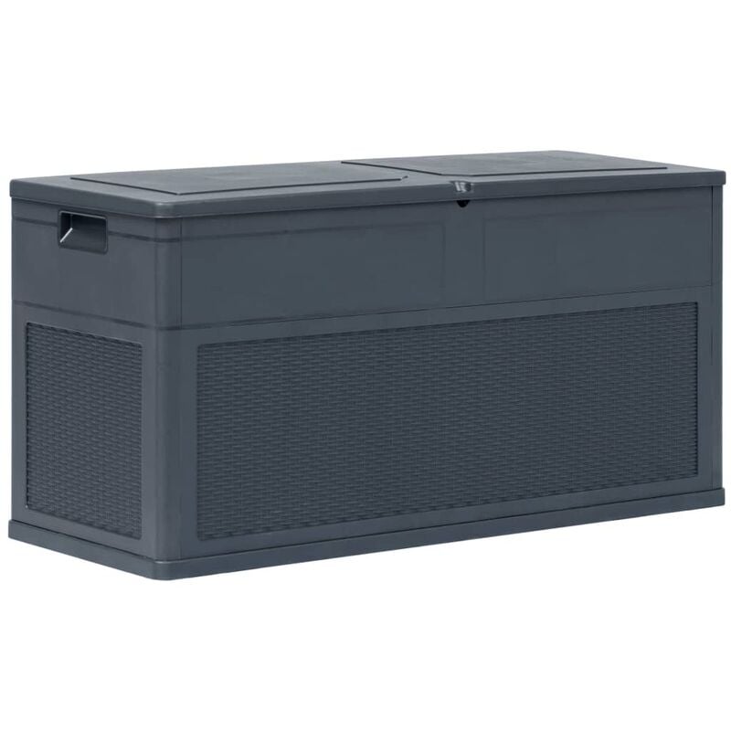 Vidaxl - Garden Storage Box 320 l Anthracite