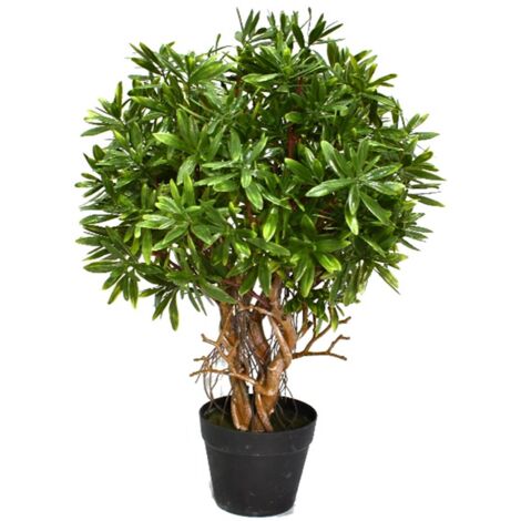 45cm Fire Retardant Mini Ficus Topiary Ball Plant