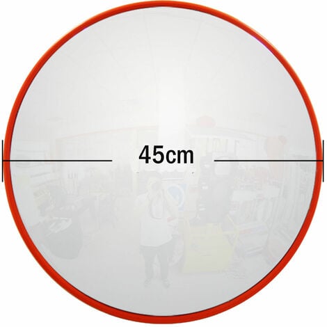 Sécurité miroir convexe surveillance intérieur 30cm - Cablematic