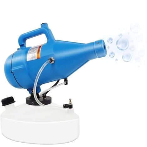 SNQ 4.5L Elettrico ULV Spruzzatore Macchina Portatile, 1400W Atomizzatore Disinfettante 8-10 metri per Casa Hotel Ufficio Giardino Esterno
