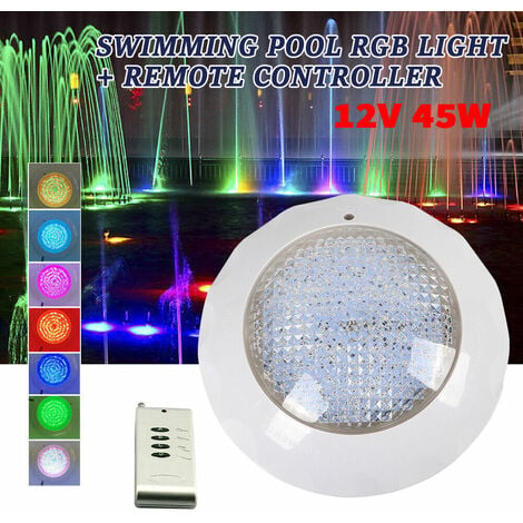 45W LED Piscine Lumière RGB encastré piscine Spa piscine sous-marine spot