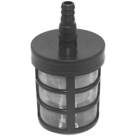 (4,6 × 4,6 × 6,3 cm) Filtre à sédiments de jardin, filtre de tuyau d'aspiration d'eau, filtre de pompe à eau, filtre de tuyau auto-amorçant, filtre d'aspiration de pompe à eau