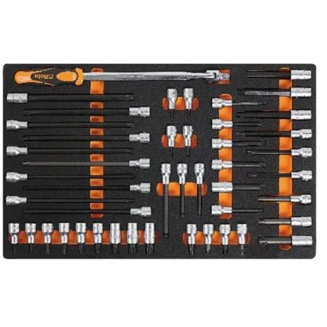 46 CHIAVI TORX, XZN, ESASCANALATE E ACCESSORI IN TERMOFORMATO BETA M121