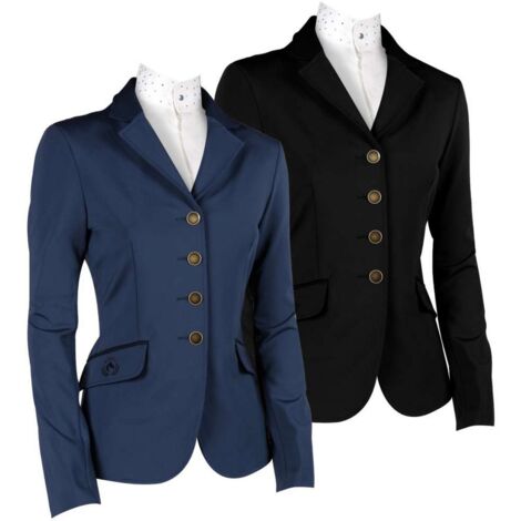 46 IT, Blu: Giacca da donna per concorso in softshell per tutte le stagioni modello Lauren