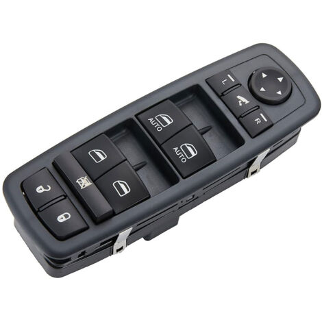 4602536AD Interrupteur de lève-vitre, compatible avec les modèles Chrysler Town & Country 2008-2012, commande le fonctionnement des vitres électriques, interrupteur principal côté conducteur.