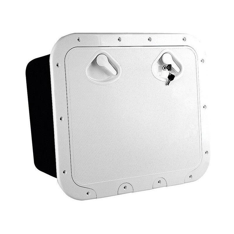 Trappe de rangement classic avec serrure Nuova Rade blanc - 463 x 517 mm