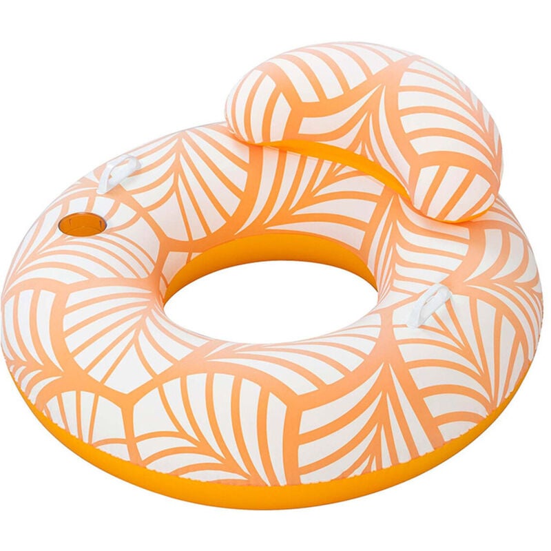 Bestway Fauteuil Gonflable Confort Deluxe avec Dossier et Poignées 118x117 cm Plage et Piscine 43643