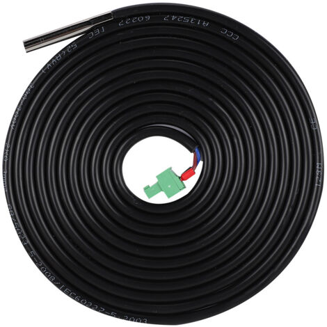47K Thermistor-Sensor RTS300R47K3.81A für Batteriebetrieb, -55 °C bis 125 °C, kompatibel mit Tracer BN